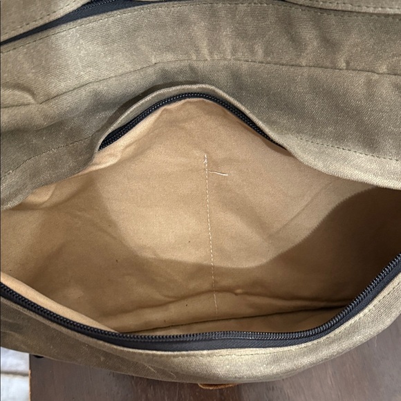 Nutsac Tac Sac 15 wax canvas and leather - Picture 9 of 10